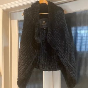 Faux fur vest